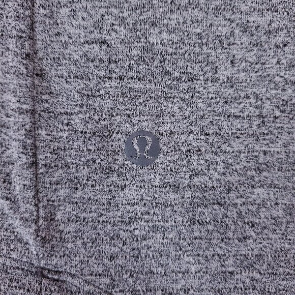 *READ* Lululemon Mens Small Drysense Training Short Sleeve Shirt Gray Athleisure - Picture 8 of 12